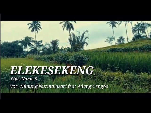 ELEKESEKENG - Cipt. Nano. S (Nunung Nurmalasari feat Adang Cengos) class=