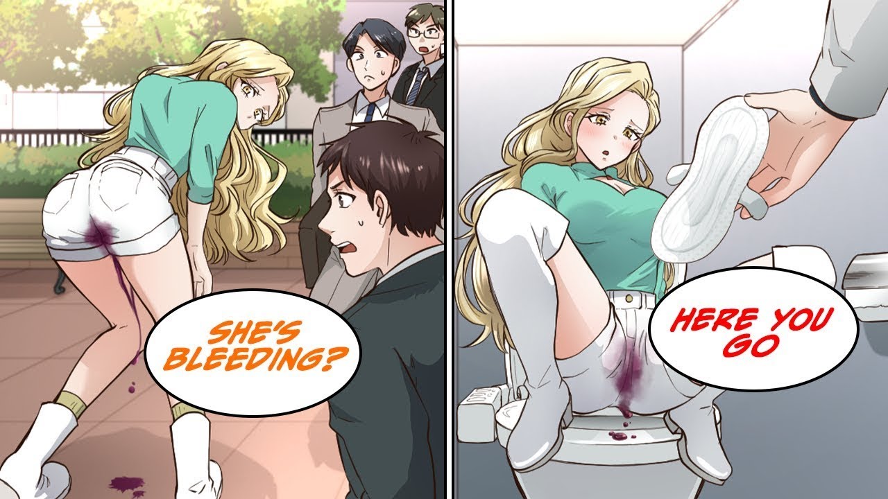 I was waiting for my date when my period started... [Manga Dub]