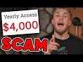 Trying Jake Paul's new scam