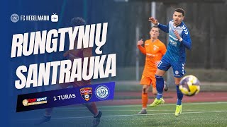 TOPsport A lyga 1 turas: FK Banga 2:0 FC Hegelmann | Santrauka