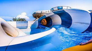 Burj Surj Waterslide at Wild Wadi Waterpark Dubai