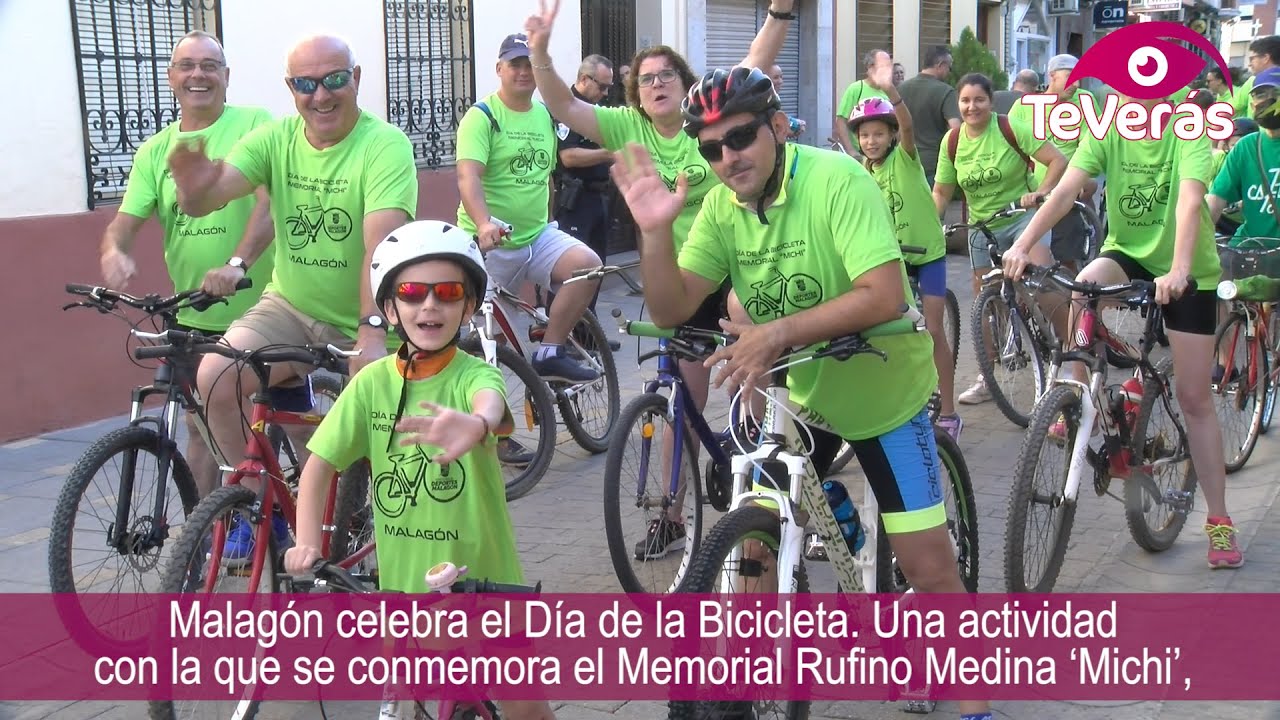La figura de ‘Michi’ protagoniza el Día de la Bicicleta en Malagón