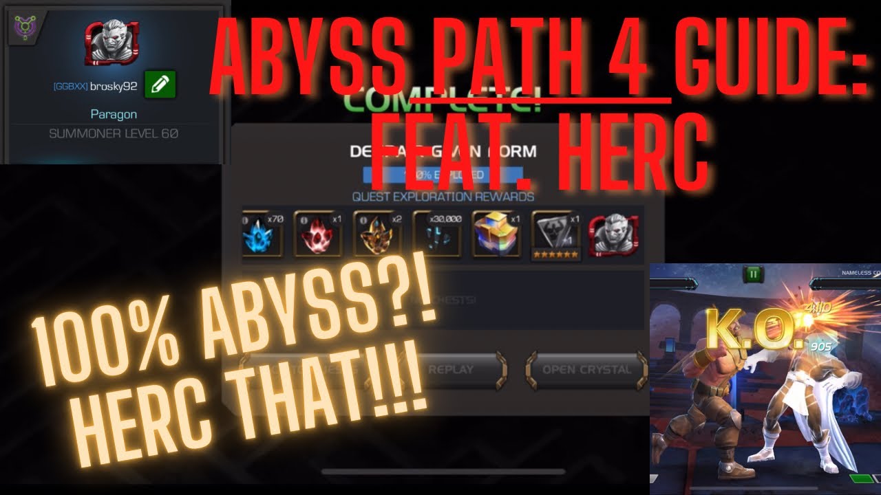 Abyss Path 4 Guide with Hercules! - YouTube