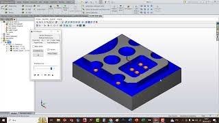 SOLIDCAM FREZE 2.5 EKSEN- HAVUZ TANIMA-DELİK TANIMA-PAH TANIMA by cadcamcnc06 472 views 1 year ago 9 minutes, 24 seconds