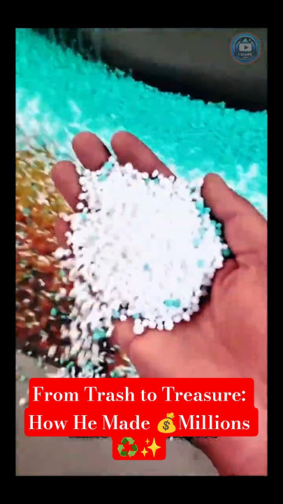 Dari Sampah Jadi Harta Karun: Bagaimana Dia Menghasilkan 💰Jutaan ♻️✨ #1sharevideo