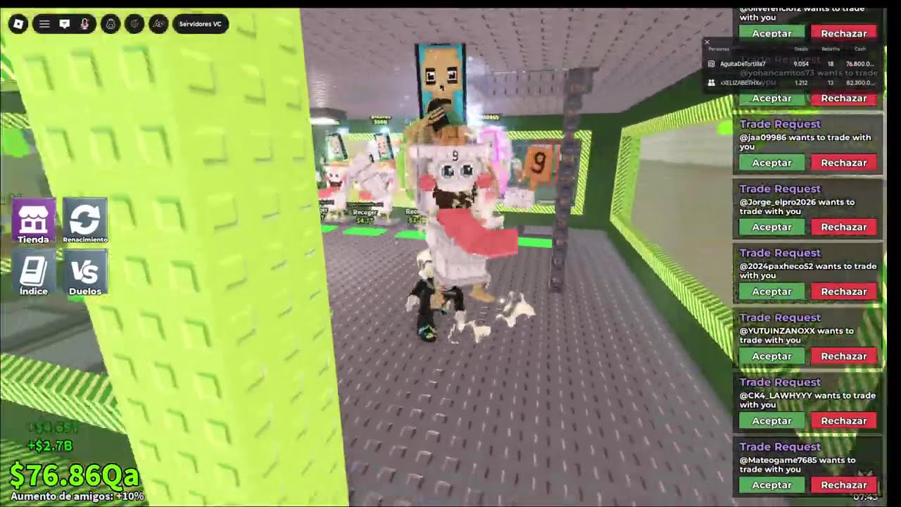 ADMIN ABUSSE Y SOPRESA EN ROBLOX ROBA UN BRAINROT