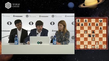 Round 3  Press conference with Peter Svidler and Pentala Harikrishna
