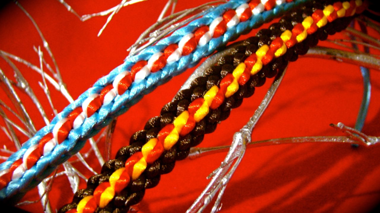 Kumimari 41: Flat Kumihimo Bracelet Hirakongo