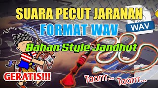 SUARA PECUT FORMAT WAV - BAHAN SAMPLING STYLE JANDHUT / JARANAN - GRATIS!!! tinggal Load