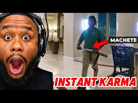 Machete Wielding Man Shoots Cops Gun, BIG MISTAKE!