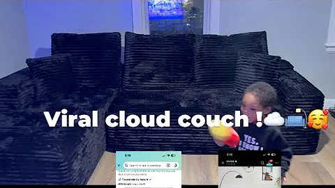 Amazon cloud couch unboxing #homedecor #home #amazon