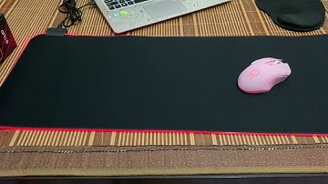 Review lót chuột Gelid Nova XL Gaming led RGB | Mousepad RGB