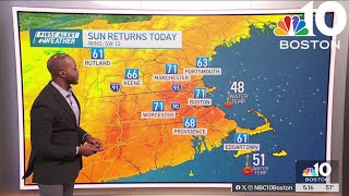 Forecast: The sun returns today, better weather in sight screenshot 5