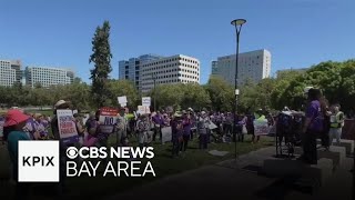 Bay Area healthcare workers, Medicaid recipients take part in Families First protests