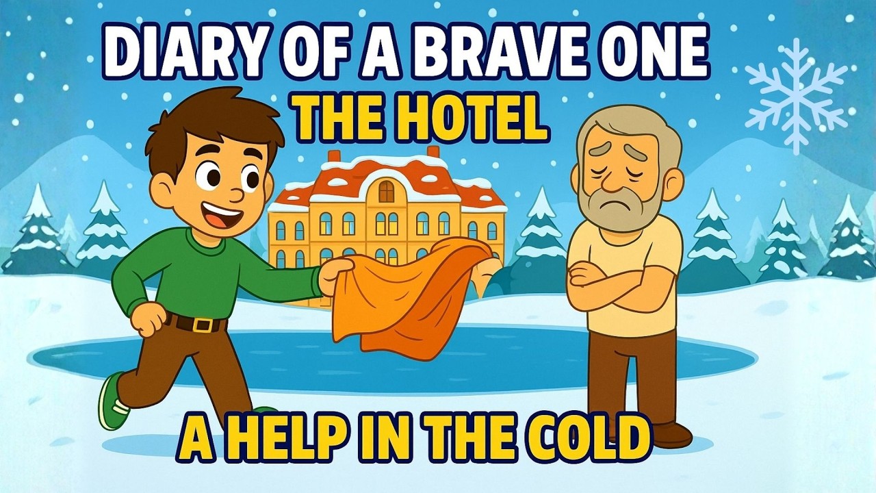 Джей Пи и замороженный незнакомец ❄️ – Смелый акт доброты! | Дневник храбреца / Отель. Эпизод 2