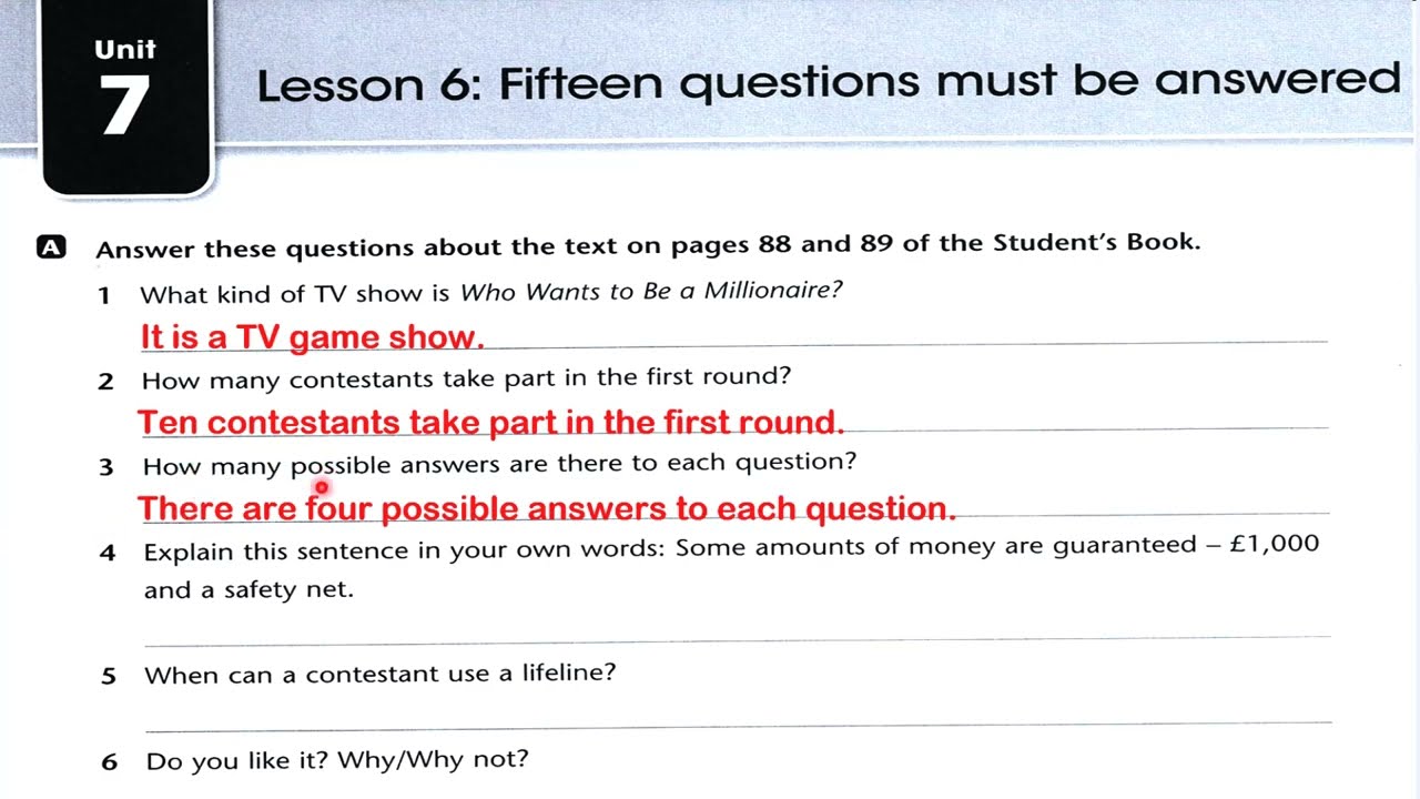 حل صفحة 144 نشاط انكليزي خامس اعدادي