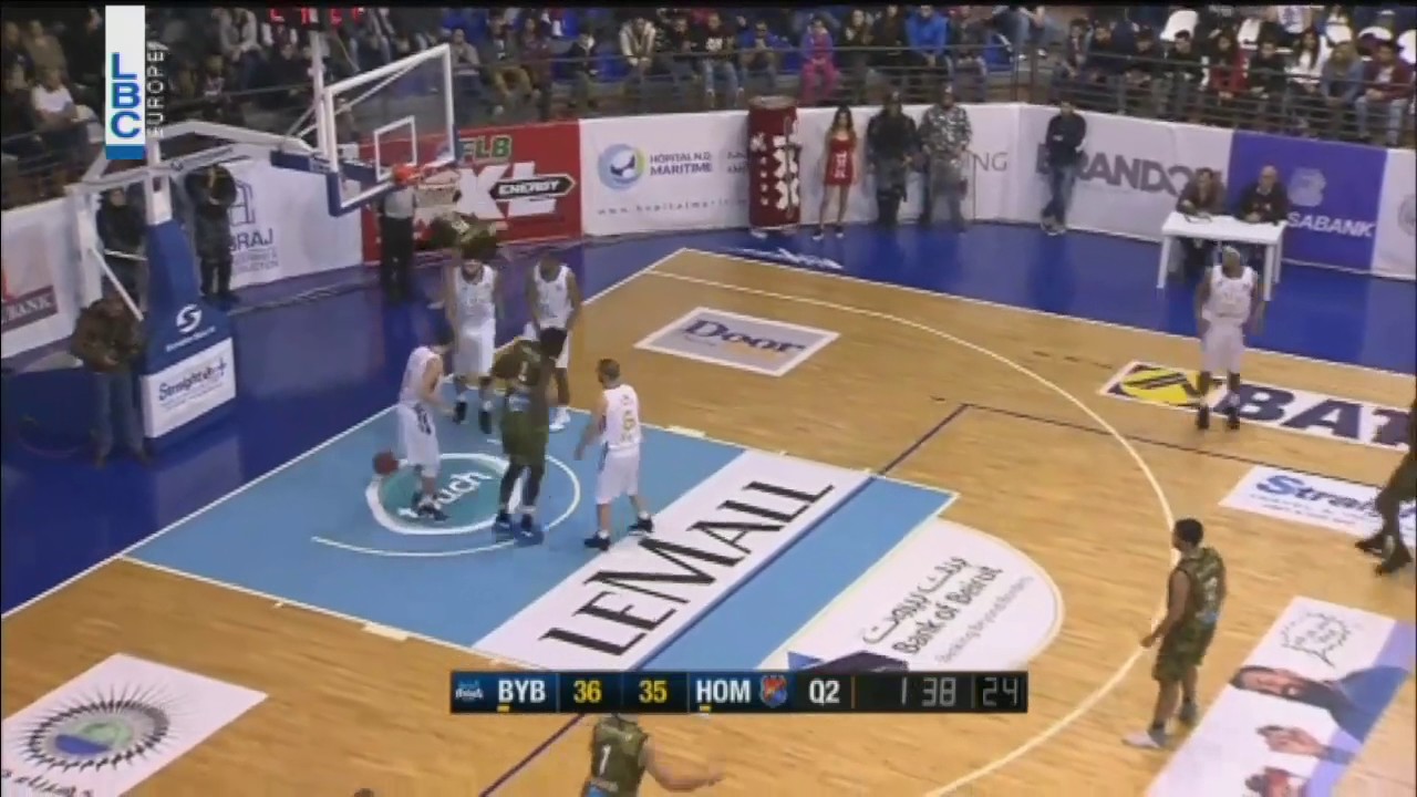 Lebanese Basketball League 2016/2017 - Byblos v/s Homenetmen - Fadi Khatib Basket