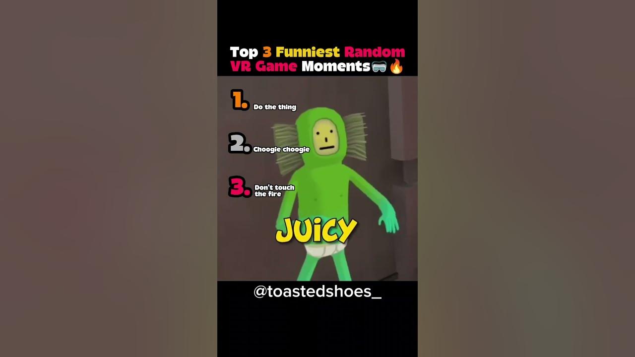 Top 3 Funniest Random VR Game Moments 🥽🔥