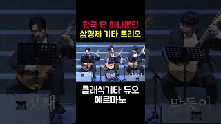 한국의 유일의 친형제 기타트리오 #classicalguitar #guitar #기타연주