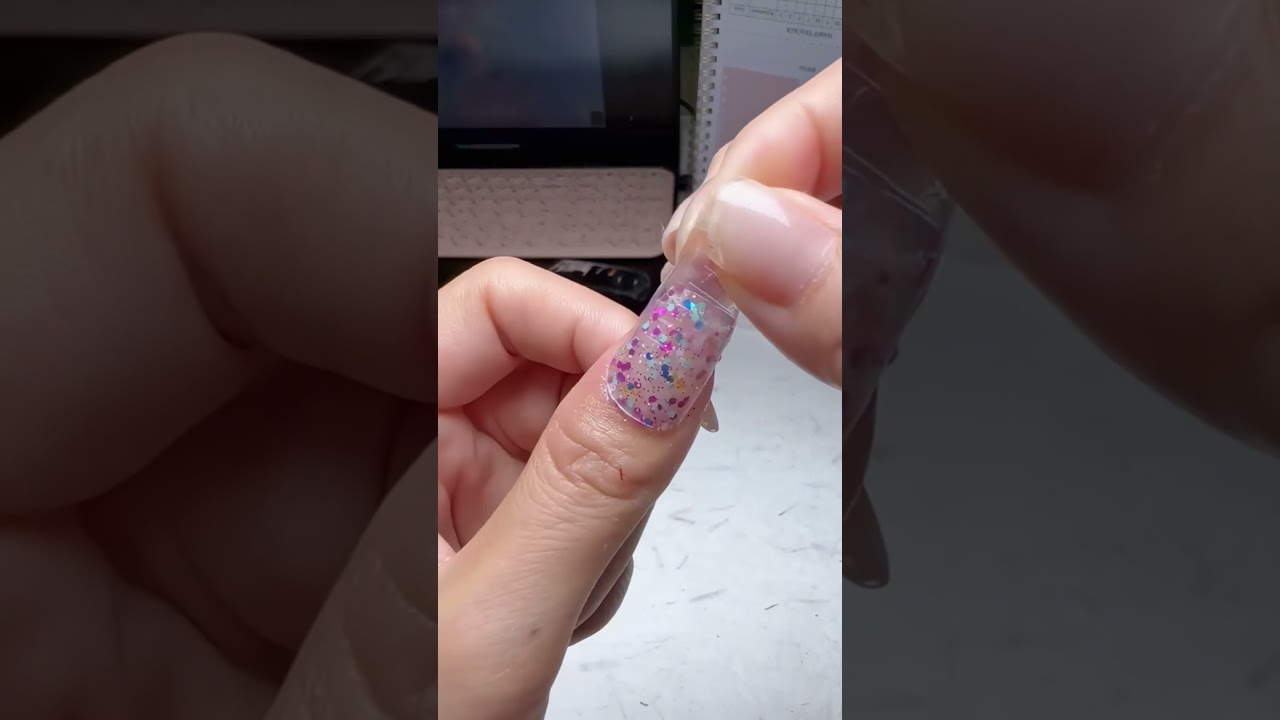 🔗Shop link In Bio 💝💅🏻Polygel nail extension 