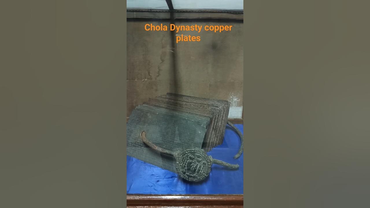 ytshorts Chola dynasty copper plates Chola dynasty YouTube