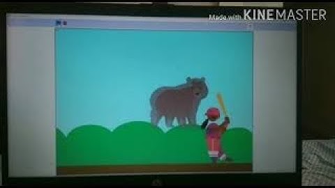 Scratch coding 1 (sprite size increase, decrease;sprite incertion, deletion; background incertion)