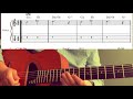 “Tears”(Django Reinhardt)- Just The Melody with On Screen Tabs