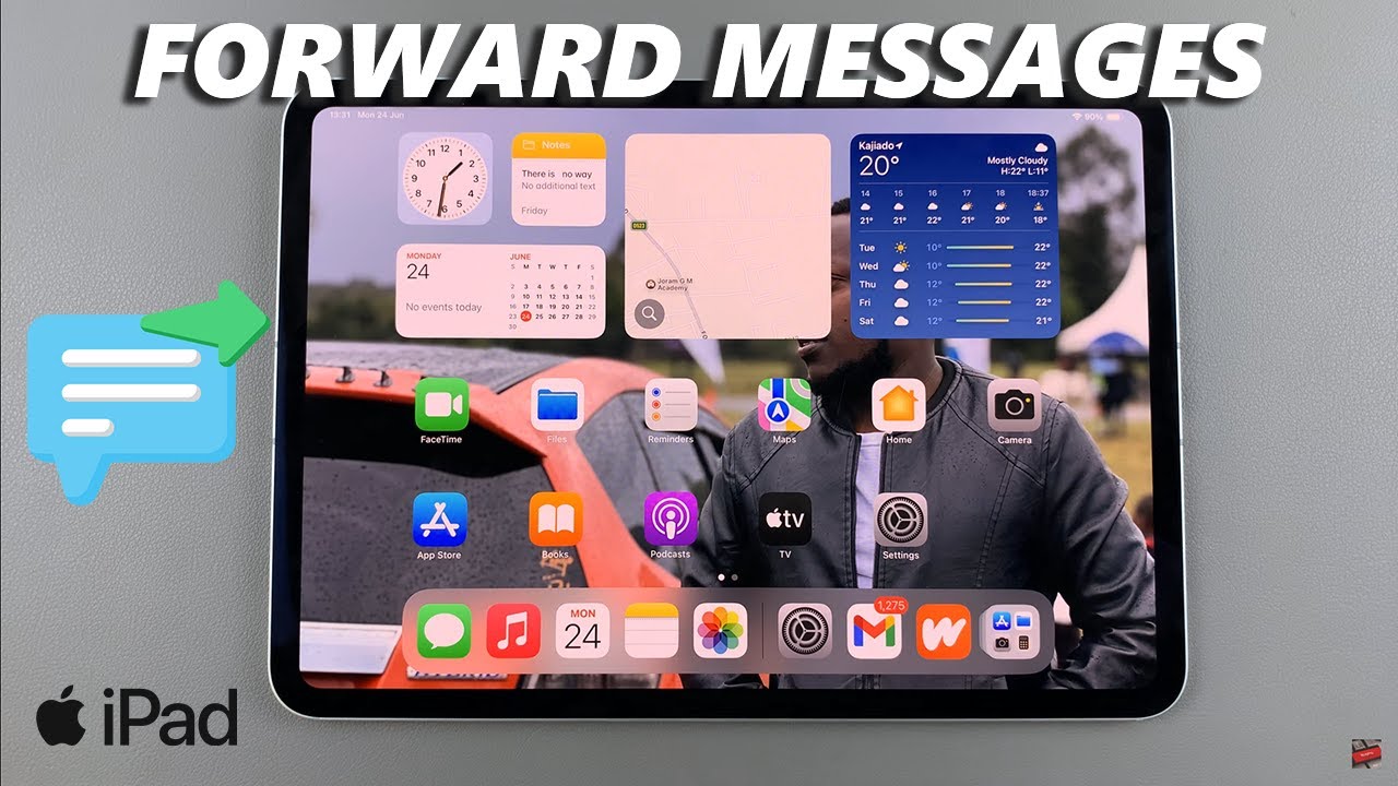 How To Forward Text Messages On iPad