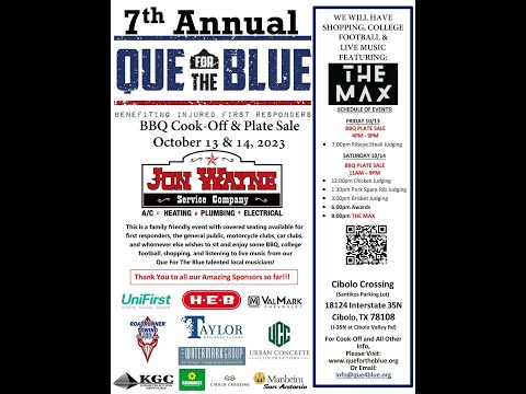 7th Annual Que For The Blue BBQ Cook-Off