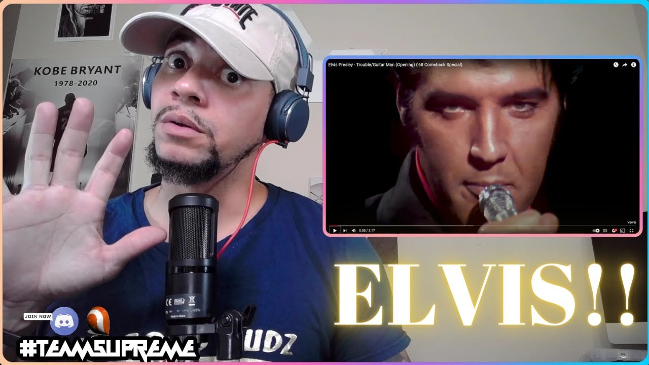 ELVIS WAS THE MAN!!!! Elvis Presley - Trouble/Guitar Man (LIVE REACTION)