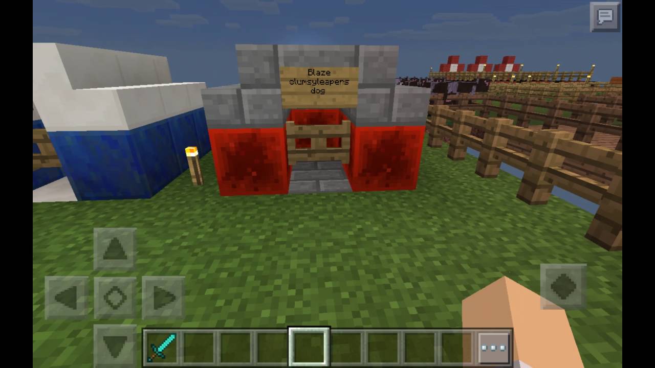Me Playing Mincraft Pe Again YouTube