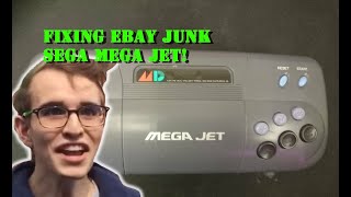 Fixing eBay Junk: Attempted Sega Mega Jet Repair by an Idiot (and a couple of other d*ck ups) Pt 1