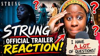 Strung Official Trailer Reaction & I Have A LOT of Questions | The Break Room #peacock #reaction