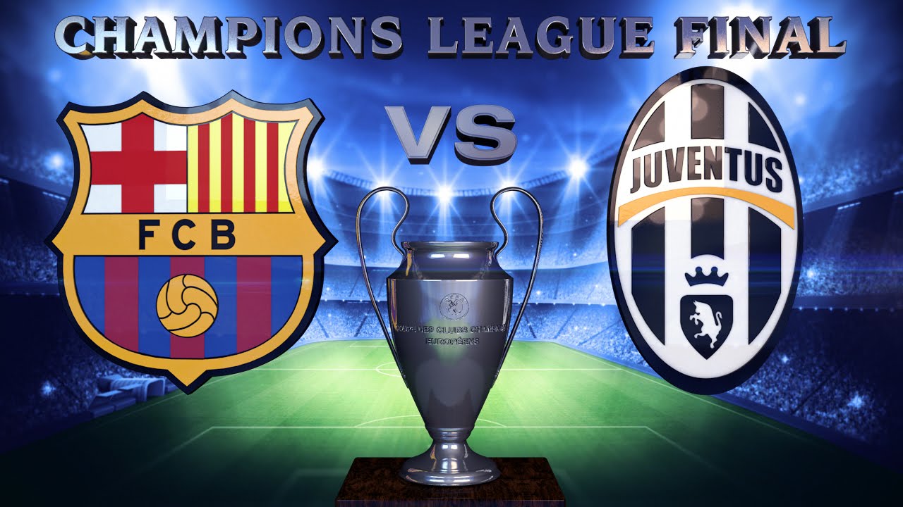Fanmade 3D Champions League Intro | Barcelona vs Juventus ...