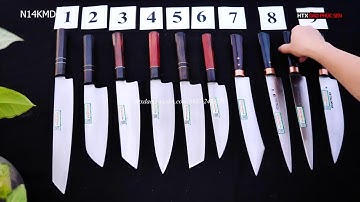 LIVESTREAM Các Mẫu Dao KHÔNG RỈ 440C - Hàng Chuẩn Của HTX Dao Phúc Sen