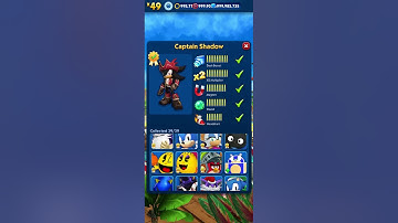 Sonic Dash Legendary - Captain Shadow Unlocked All Characters Unlocked Gameplay Android Ios