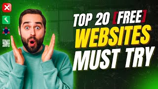 20 Most Useful Websites You Wish You Knew Earlier! (Mind-Blowing Tools)