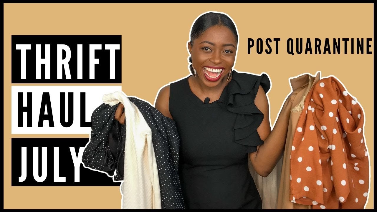 Thrift Haul (Try On) after Quarantine | Thrifting in Nigeria