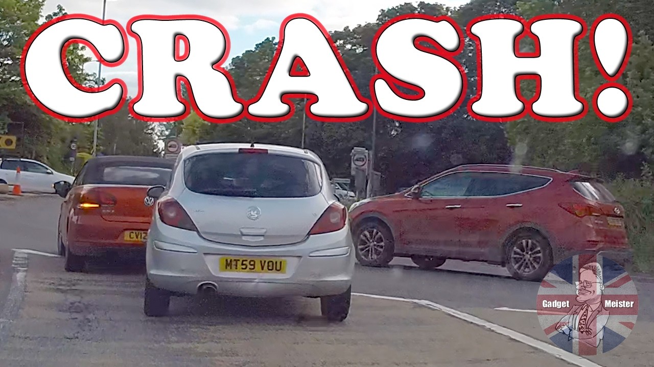 Uninsured Driver Rear End Crash ... | UK Dash Cam #197 - YouTube