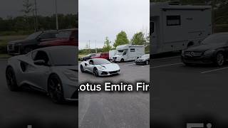 Driving this 360hp Osmium Silver 2024 Lotus Emira First Edition today!! #lotus