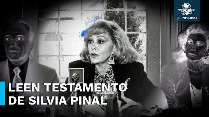 Adelantan lectura del testamento de Silvia Pinal