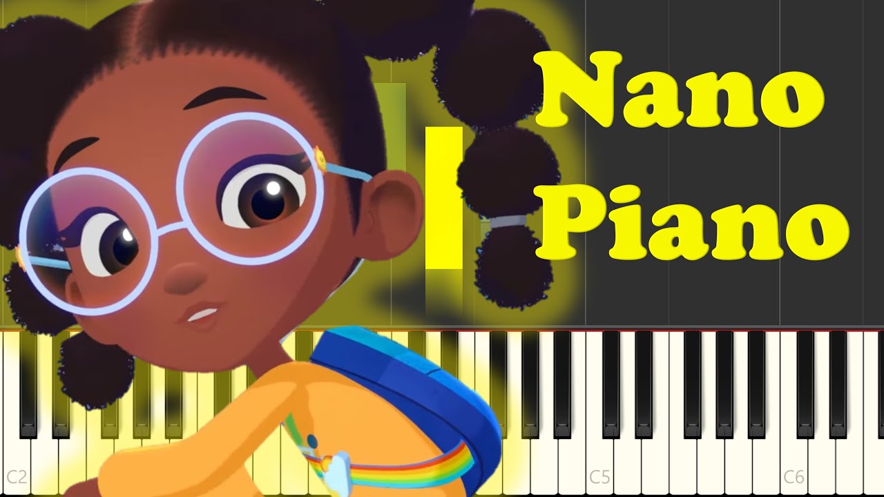 🌈 Weather Hunters Theme Song Easy Piano Tutorial 🌦️