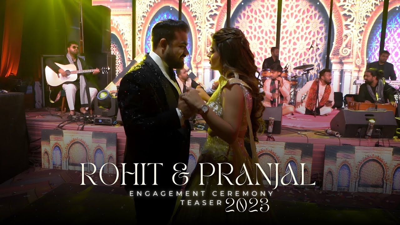 Pranjal ❤️ Rohit Ring Ceremony Teaser | Indian Engagement Highlights 2023