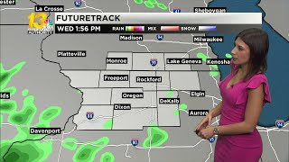 Clouds to move in along with showers during the afternoon