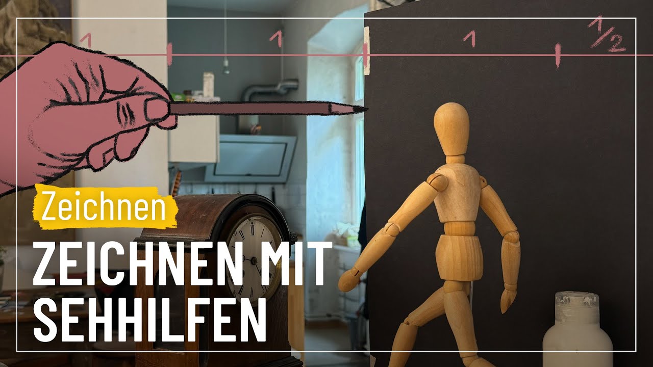 Zeichnen mit Sehhilfen | sehen&gestalten #203