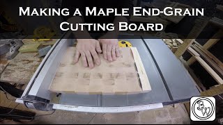 Making a Maple End Grain Cutting Board Bullab Woodworking The making of an end grain style cutting board made from maple hardwood. In this video, I show the