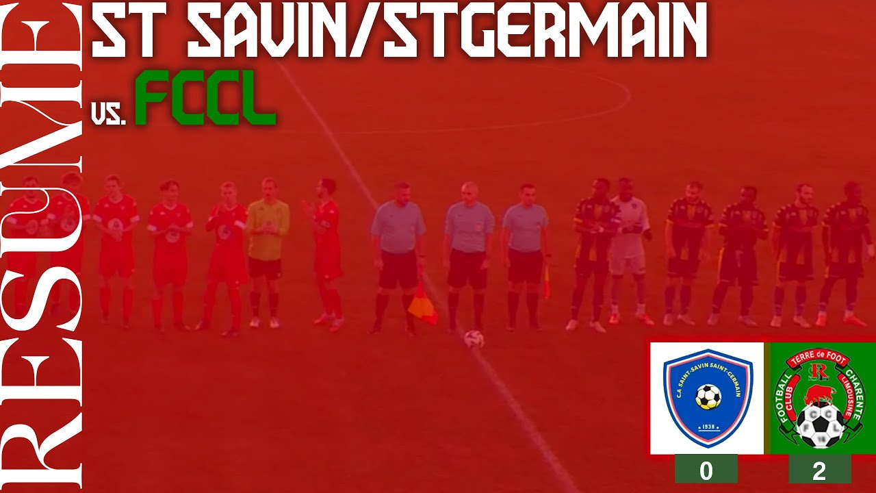 [RÉSUMÉ ST SAVIN - FCCL]
