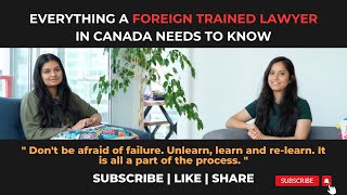 Becoming a Lawyer in Canada ft. Tanuja Basera | Indian Lawyer in Canada | Legal Assistant to Lawyer