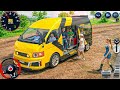 Real VAN Simulator 2026 - Toyota Hiace MiniBus Driving 3D - Bus Game Android Gameplay