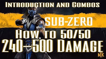 Sub Zero Combos, Introduction, and 50/50